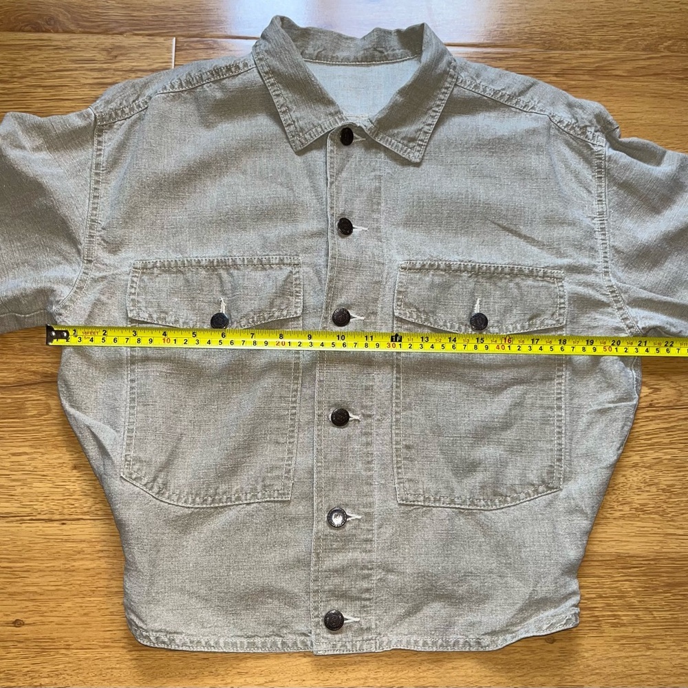 United Colors Of Benetton Vintage Italian Linen Jacket - Picture 4 of 6